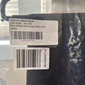 Bonobos Italian Stretch Wool Dress Pants - Navy